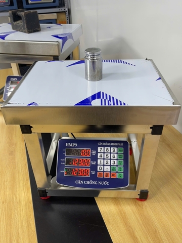 Cân ghế điện tử 100kg INOX Chống Nước HMP9 Thương hiệu CÂN HOÀNG MINH PHÁT