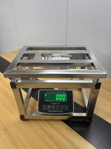 Cân Ghế Điện Tử 150kg INOX Chống Nước SUPER-SS | LED Xanh | Cân Hàng Hóa, Nông Sản, Động Vật