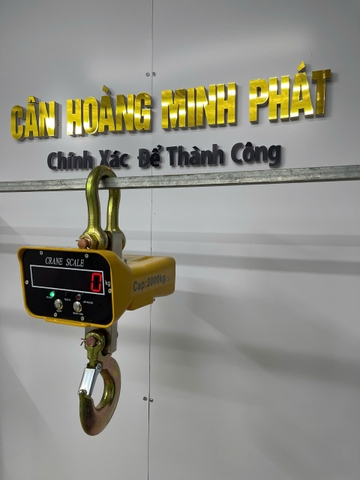 Cân điện tử móc cẩu 2 TẤN 3 TẤN OCS-SF. Kèm điều khiển