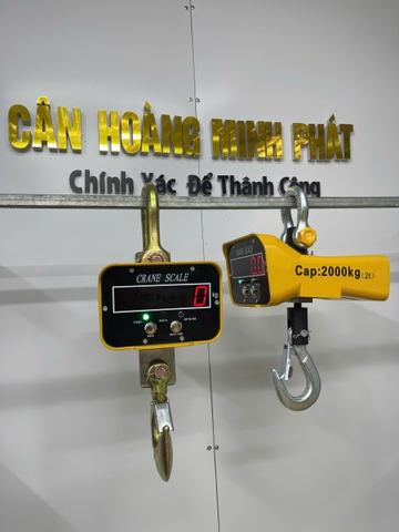 Cân điện tử móc cẩu 2 TẤN 3 TẤN OCS-SF. Kèm điều khiển