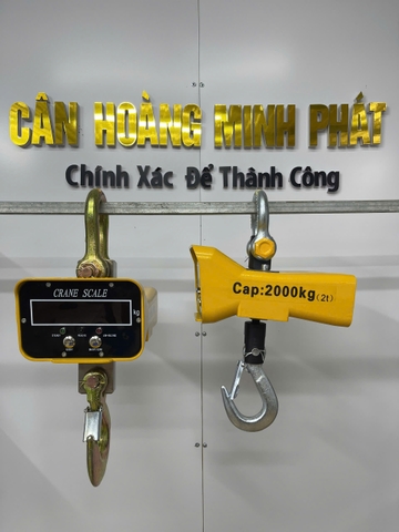 Cân điện tử móc cẩu 2 TẤN 3 TẤN OCS-SF. Kèm điều khiển