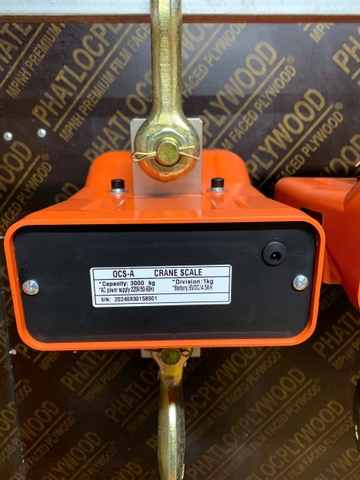 Cân treo điện tử 3 TẤN OCS-A. HÀNG CHÍNH HÃNG - Kèm Điều Khiển Từ Xa