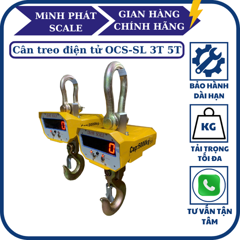 Cân móc treo điện tử OCS-SL 5 tấn (5000kg)