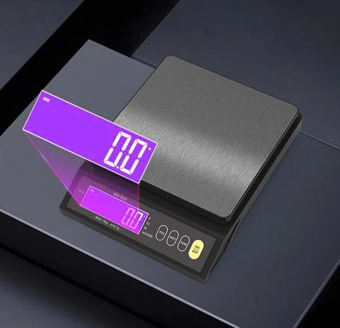 Cân tiểu li điện tử nhà bếp WH-B30 Chống nước 5kg. Cân làm bánh sạc USB