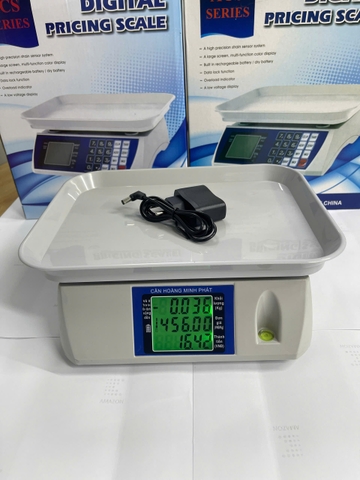 Cân điện tử 20kg tính tiền HM835 - Thương hiệu CÂN HOÀNG MINH PHÁT