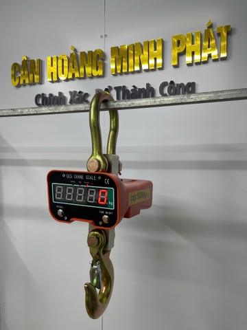 Cân treo điện tử 5 TẤN OCS-A. HÀNG CHÍNH HÃNG - Kèm Điều Khiển Từ Xa