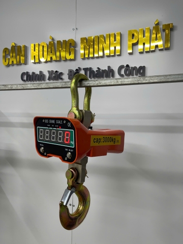 Cân treo điện tử 3 TẤN OCS-A. HÀNG CHÍNH HÃNG - Kèm Điều Khiển Từ Xa