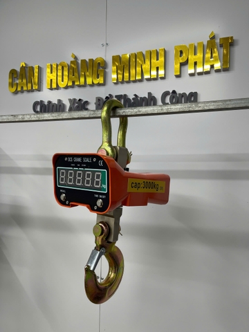 Cân treo điện tử 3 TẤN OCS-A. HÀNG CHÍNH HÃNG - Kèm Điều Khiển Từ Xa