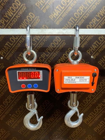 Cân treo điện tử móc cẩu OCS 500KG. Cân hàng công nghiệp nặng. dùng cân sắt thép, vật liệu xây dựng