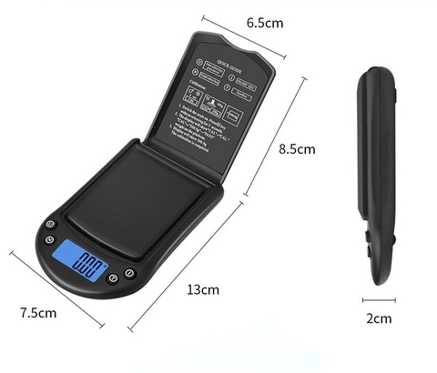 Cân Tiểu Ly Điện Tử 200g 0.01g Pocket Scale A7