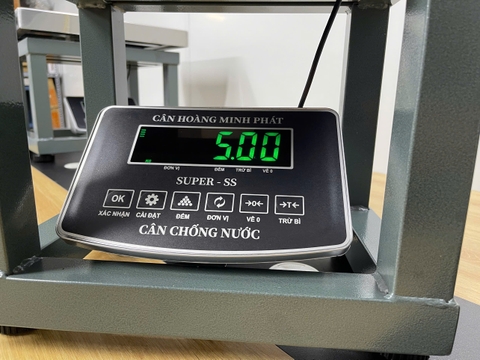 Cân ghế điện tử 80KG chống nước, chốt số SUPER-SS led xanh