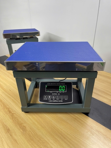 Cân ghế điện tử 300KG chống nước, chốt số SUPER-SS led xanh