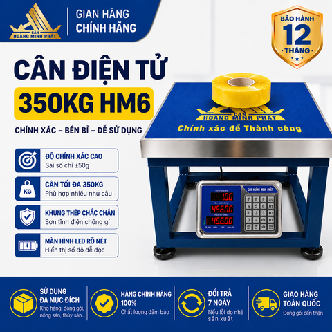 Cân ghế điện tử 350KG HM6 - CÂN HOÀNG MINH PHÁT