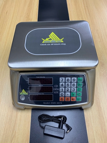 Cân điện tử 40KG tính tiền SIÊU CHỐNG NƯỚC HMS-40CN. Thương Hiệu CÂN HOÀNG MINH PHÁT