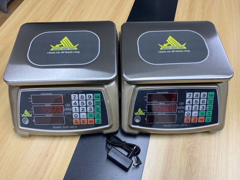 Cân tính tiền điện tử 30kg SIÊU CHỐNG NƯỚC HMS-40CN Thương Hiệu CÂN HOÀNG MINH PHÁT. Cân hải sản. Phím Tiếng Việt