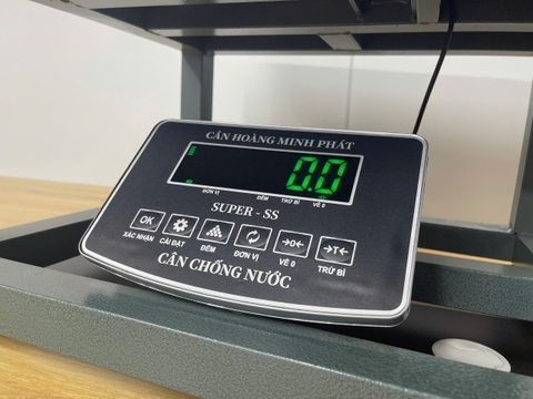 Cân ghế điện tử 500KG chống nước, chốt số SUPER-SS led xanh