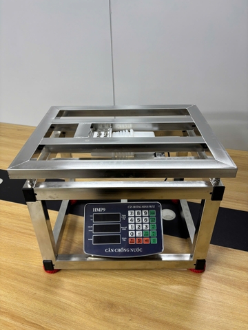 Cân Ghế Điện Tử 100kg INOX HMP9 | Chống Nước | Cân Hàng Hóa, Nông Sản | Hoàng Minh Phát