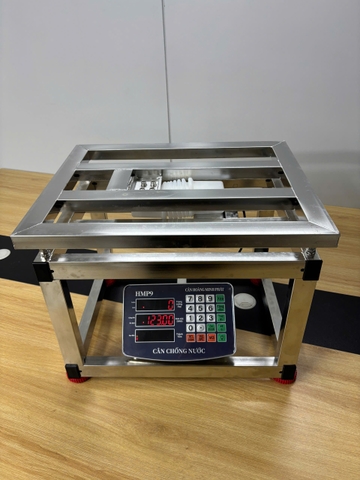 Cân Ghế Điện Tử 200kg INOX HMP9 | Chống Nước | Cân Hàng Hóa, Nông Sản | Hoàng Minh Phát