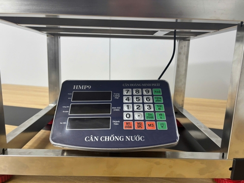 Cân Ghế Điện Tử 350kg INOX HMP9 | Chống Nước | Cân Hàng Hóa, Nông Sản | Hoàng Minh Phát