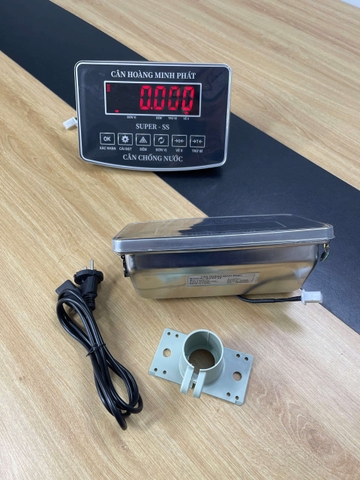 Đầu cân điện tử chống nước 60kg đến 500kg SUPER-SS Led Đỏ. Có chức năng chốt số tự động