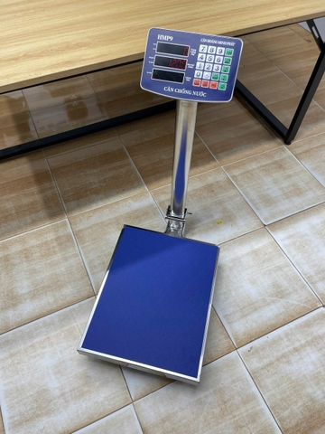 Cân bàn điện tử 300kg HMP9 INOX chống nước. Thương hiệu Cân Hoàng Minh Phát