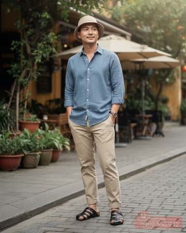 Dép đế trấu rọ chiến binh nam nữ - DETA41