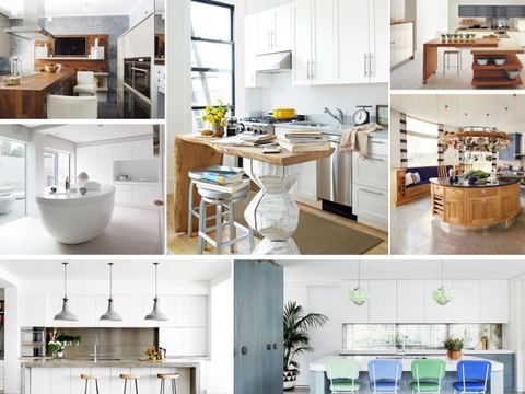 Những ý tưởng thiết kế đảo bếp độc đáo