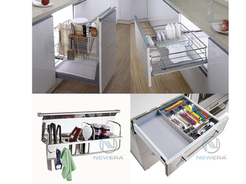 Những phụ kiện tủ bếp cần phải xem xét khi cải thiện tủ bếp