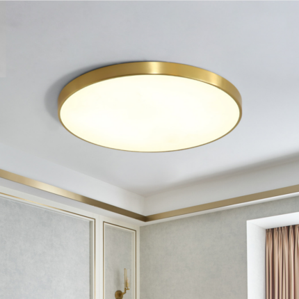 Đèn trần trang trí hình tròn hiện đại tối giản HX034