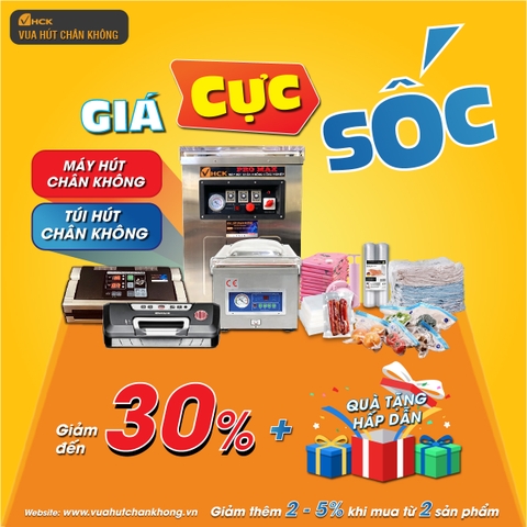 Voucher Khuyến Mãi Giảm Giá Tại Vua Hút Chân Không