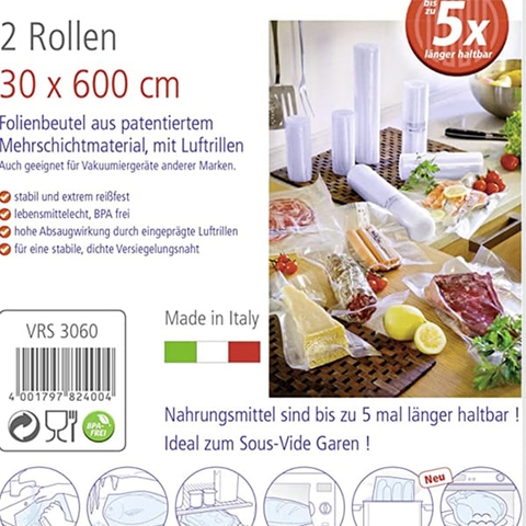 Cuộn Túi Hút Chân Không ‎Rommelsbacher VRS 3060