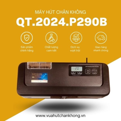 Máy Hút Chân Không P290B Không Kén Túi [Bản Quốc Tế 2024]