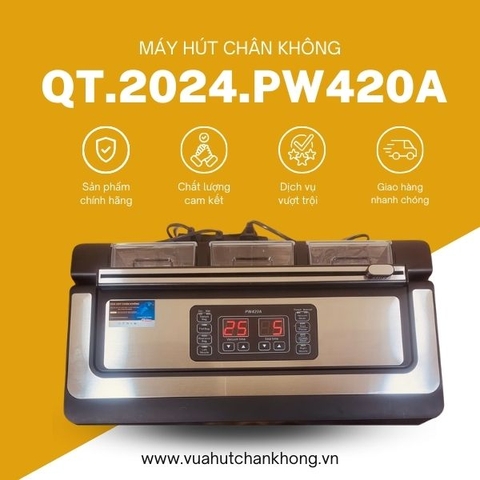 máy hút chân không pw420a không kén túi