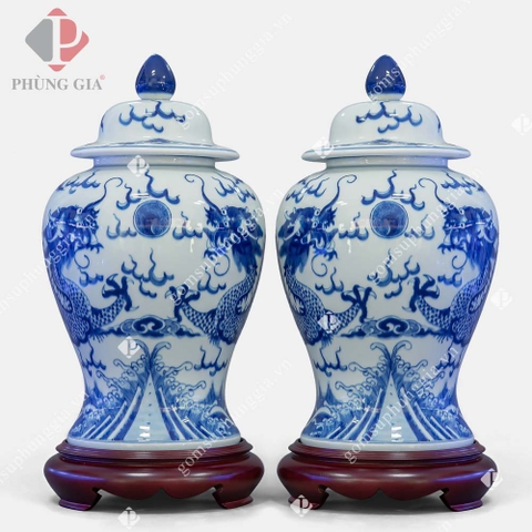 Song Long Tiến lộc - Trắng xanh