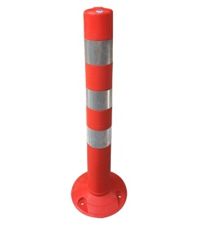 Cọc tiêu phân làn giao thông nhựa dẻo PU 75cm