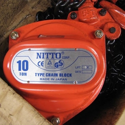 Pa lăng xích kéo tay Nitto 10 tấn