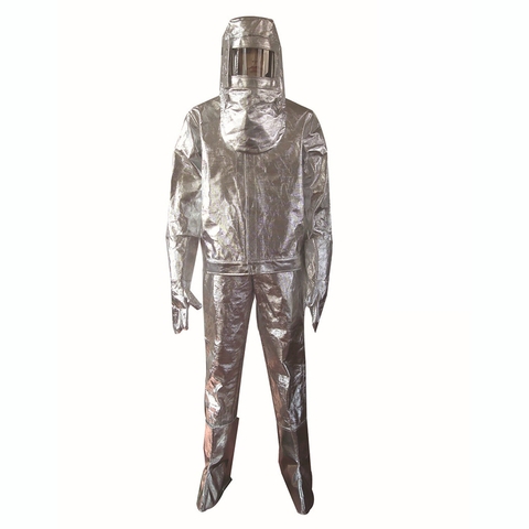 Quần áo chống cháy tráng bạc