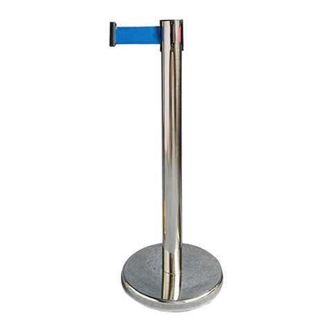 Rào chắn phân cách inox dây xanh dài 5m
