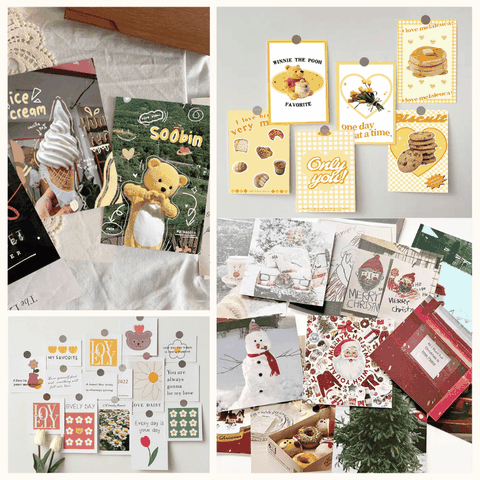 Set postcard tranh ảnh decor trang trí tường nhiều mẫu