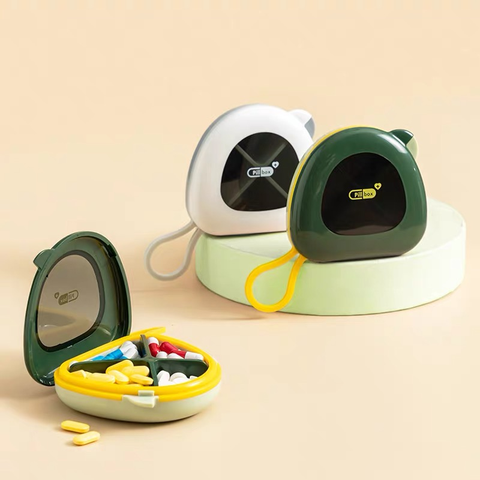 Hộp đựng thuốc, hộp đựng niềng răng Sushi chia ngăn du lịch