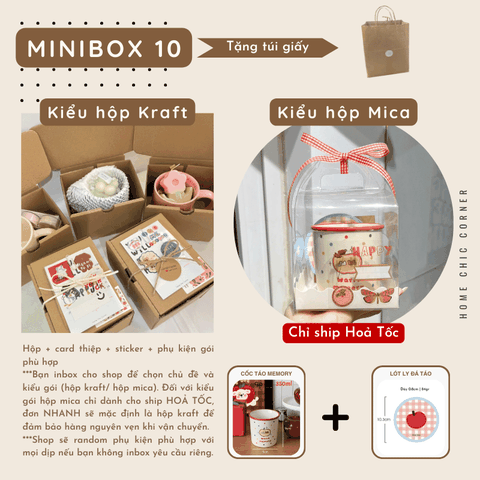 Set quà minibox 10