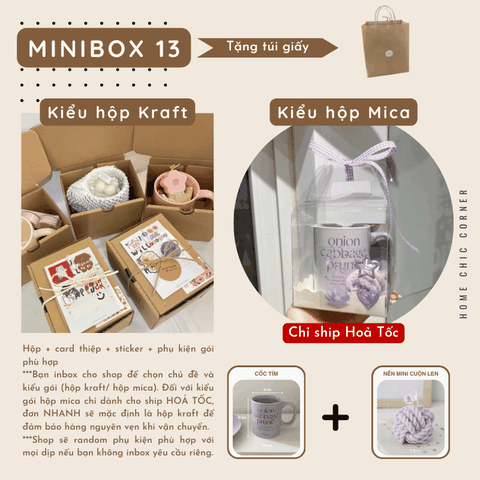 Set quà minibox 13