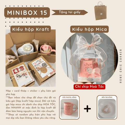 Set quà minibox 15