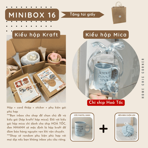 Set quà minibox 16