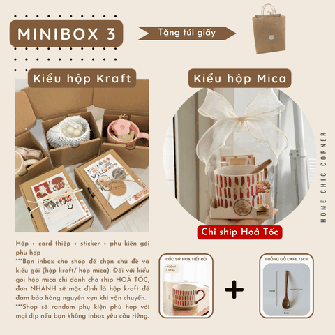 Set quà minibox 3