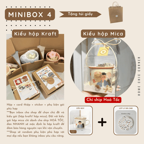 Set quà minibox 4