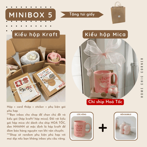 Set quà minibox 5