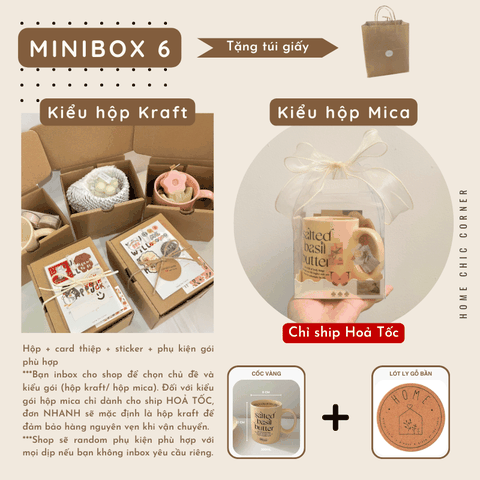 Set quà minibox 6