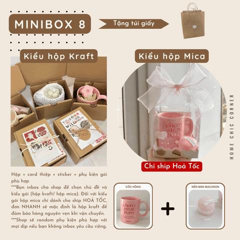 Set quà minibox 8