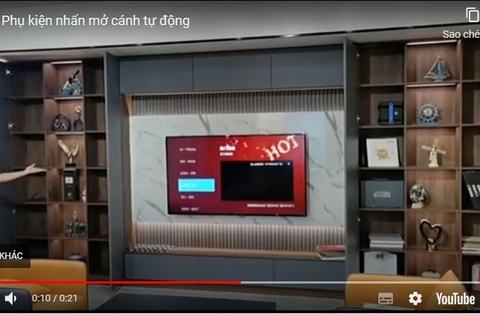 Phụ kiện nhấn mở cánh tự động